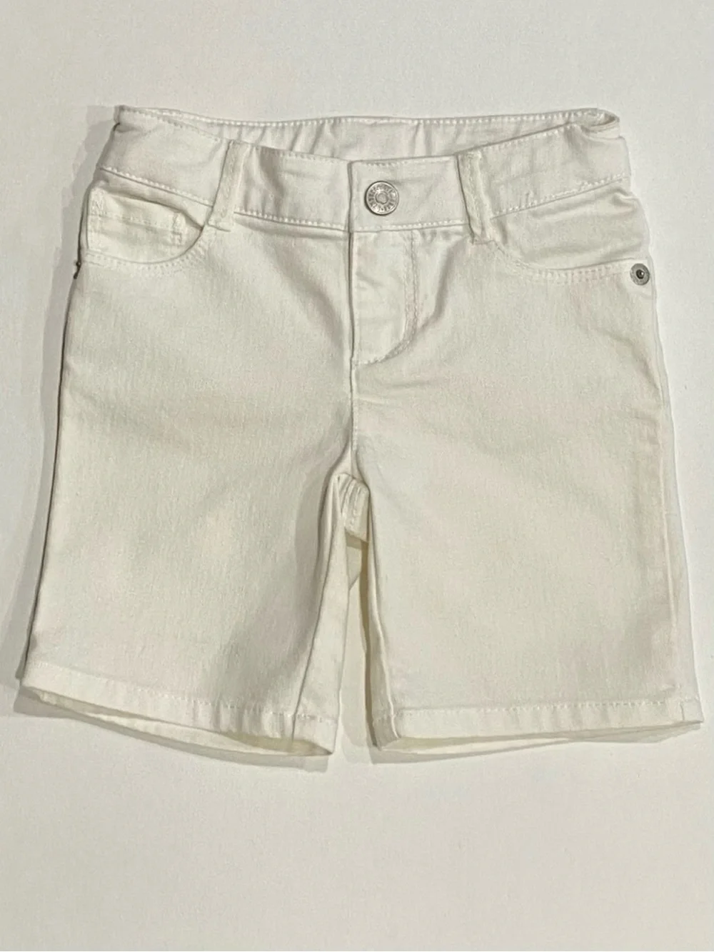 Vintage Gymboree Girls Pink, Gray and White Classroom Kitty Short Set Size 4